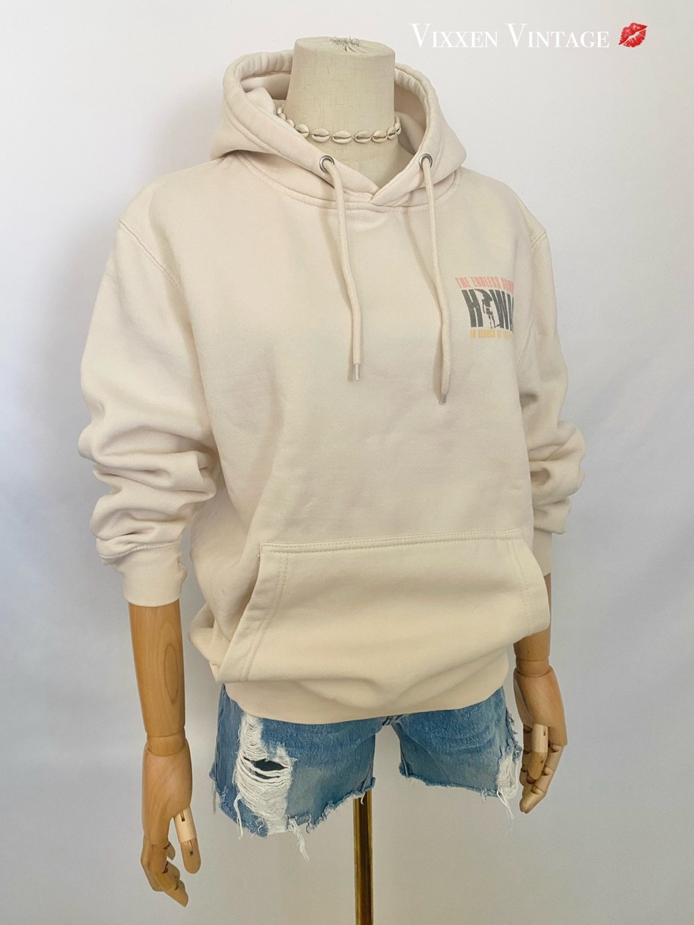 MALIBU SHIRTS HAWAII ‘THE ENDLESS SUMMER PULLOVER HOODIE’ IN SANDSHELL